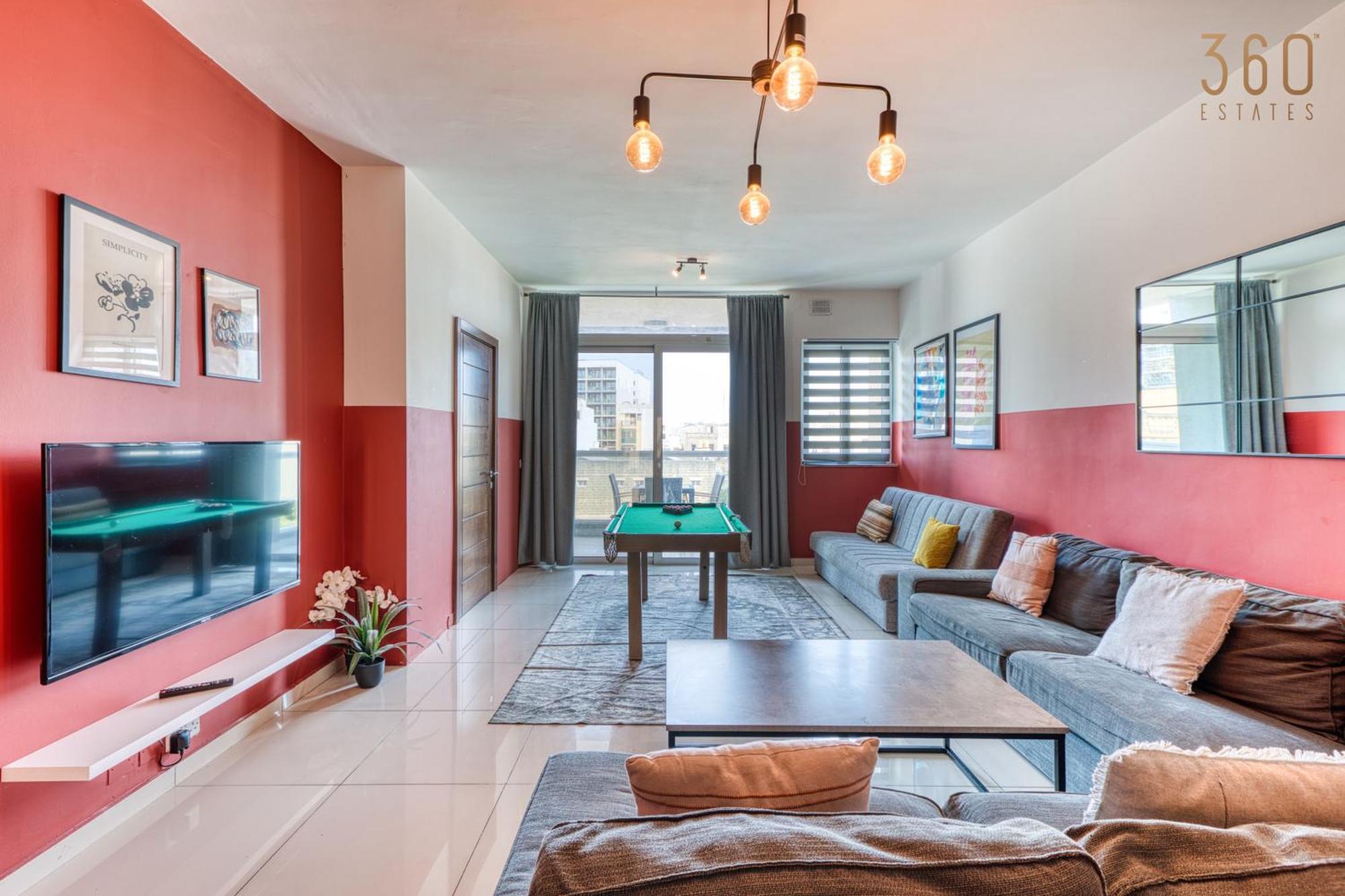 A Lovely 3 Bedroom, 3 Baths Home In The Centre Of Gzira By 360 Estates Exterior photo