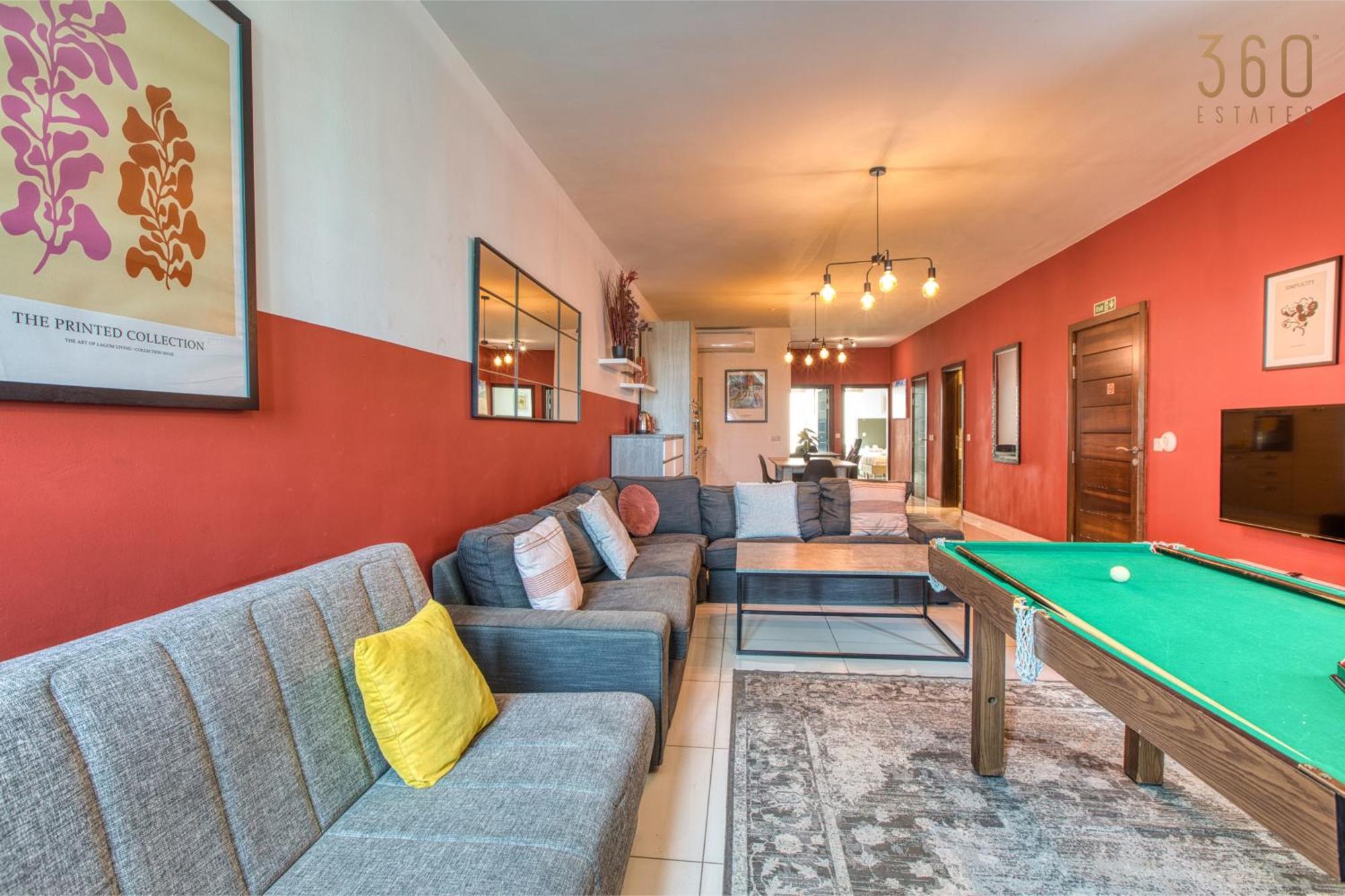 A Lovely 3 Bedroom, 3 Baths Home In The Centre Of Gzira By 360 Estates Exterior photo